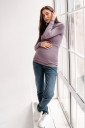 Джемпер 4279051 для беременных и кормления, лавандовый