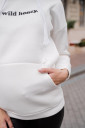 Джемпер 4197115-69 для беременных и кормления, белый
