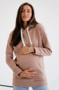 Джемпер 4197115 для беременных и кормления, бежевый
