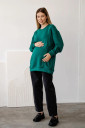 Джемпер 4355114 для вагітних та годування, зелений