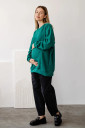 Джемпер 4355114 для вагітних та годування, зелений