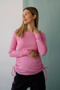 Джемпер для беременных и кормления 4354138, розовый