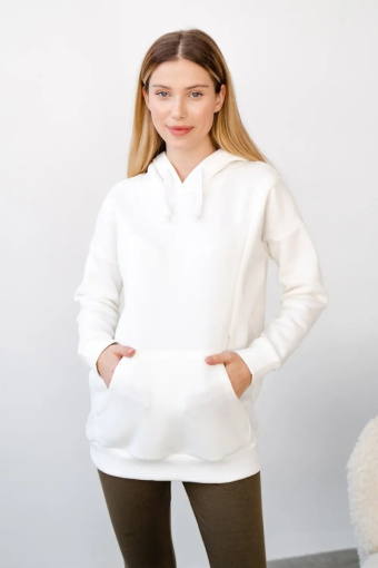 Джемпер 4197115 для беременных и кормления, молочный