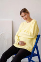 Джемпер 4362115-78 для беременных и кормления, лимонный