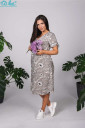 Сукня для вагітних арт.4173604, сірий з квітами
