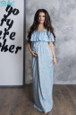 Сарафан для вагітних арт.4083604, блакитний