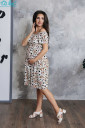 Платье для беременных арт.1345604, коричневый