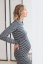 Сукня для вагітних та годування арт.4139001, смужка