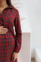 Сукня для вагітних арт.4206210, шотландська клітинка