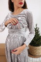 Платье для беременных и кормления арт.4109123