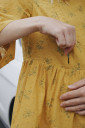 Платье для беременных и кормления арт. 4250717, шафран