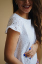 Сукня для вагітних та годування арт. 4244723, білий