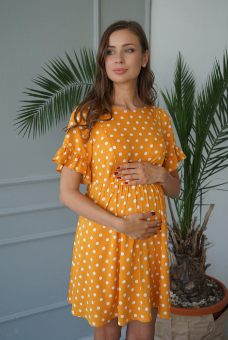Сукня для вагітних та годування арт. 4249726, шафран