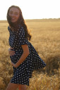 Платье для беременных и кормления арт. 4249726, синий