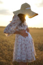 Сукня для вагітних арт. 1461704, ванільний крем