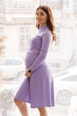 Сукня 4287138 для вагітних і годування, лавандовий