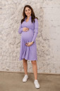 Платье 4287138 для беременных и кормления, лавандовый