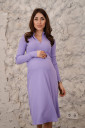 Сукня 4287138 для вагітних і годування, лавандовий