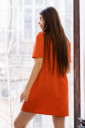 Платье 4242262 для беременных и кормления, оранжевый