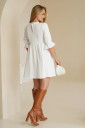 Муслінова сукня для вагітних і годування 4501 746 , білий