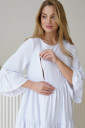 Сукня 1459735  для вагітних і годування, білий
