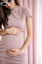 Платье 4315138 для беременных и кормления, розовый
