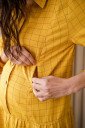 Платье 4319738 для беременных и кормления, жёлтый