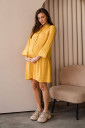 Сукня 4319738  для вагітних і годування, жовтий