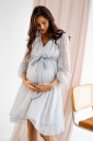 Сукня 1461704 для вагітних і годування, блакитний