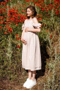 Платье 2710753 для беременных и кормления, бежевый