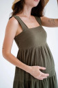 Сукня 4323746 для вагітних, хакі