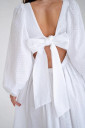 Платье V12345 для беременных, белый