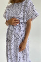 Платье 4337748 для беременных и кормления, белый
