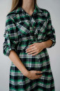 Сукня 4206729 для вагітних, зелений