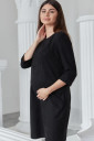 Сукня 4132140 для вагітних та годування, чорний