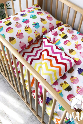 Комплект детского постельного белья, Кексы