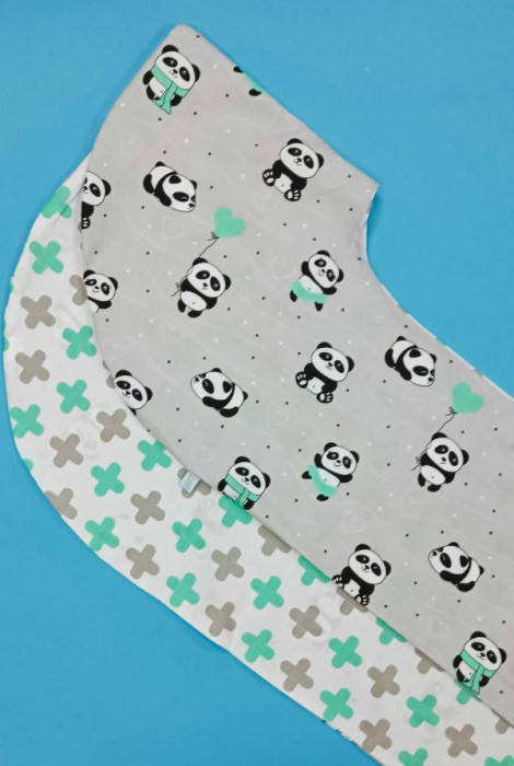Сменная наволочка для подушки для беременных и кормления, панды