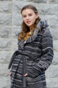 Пальто-кардиган Bobo Coat для беременных, чёрный
