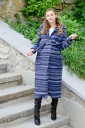 Пальто-кардиган Bobo Coat для вагітних, темно-синій