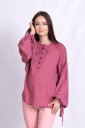 Блуза для вагітних і годування  Rustic, темно-рожевий