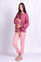 Блуза для беременных и кормления Rustic, темно-розовый