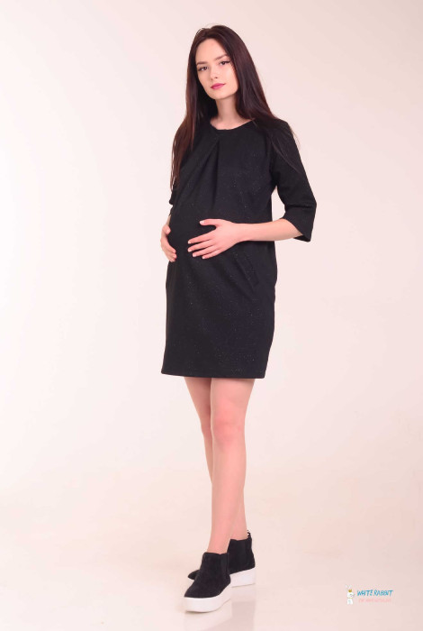 Платье для беременных Mishel черный