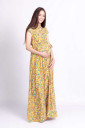 Платье для беременных и кормления Ариша, желтый