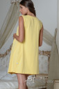 Нічна сорочка для вагітних і годування Жовтий, арт. 205-02-1
